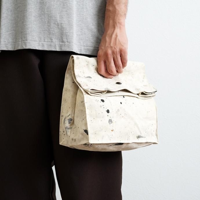 175630504 Hexico / Paper Bag Ex. US Paint Shop Canvas Cloth ドロップクロスリメイクペーパーバッグ 02