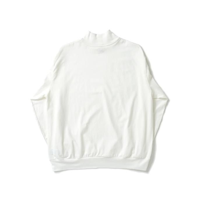 176192933 blurhms ROOTSTOCK / Silk Cotton 20/80 High-neck L/S - Off シルクコットンハイネックカットソー bROOTS23F20 02