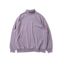 blurhms ROOTSTOCK / Silk Cotton 20/80 High-neck L/S - PurpleGrey シルクコットンハイネックカットソー bROOTS23F20<img class='new_mark_img2' src='https://img.shop-pro.jp/img/new/icons47.gif' style='border:none;display:inline;margin:0px;padding:0px;width:auto;' />