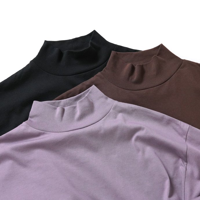 blurhms ROOTSTOCK Silk Cotton ロンT ブラウン - Tシャツ