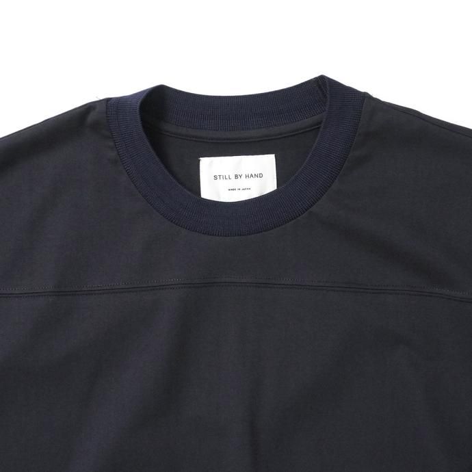176463820 STILL BY HAND / CS06233 - BLACK NAVY ロングスリーブカットソー 02