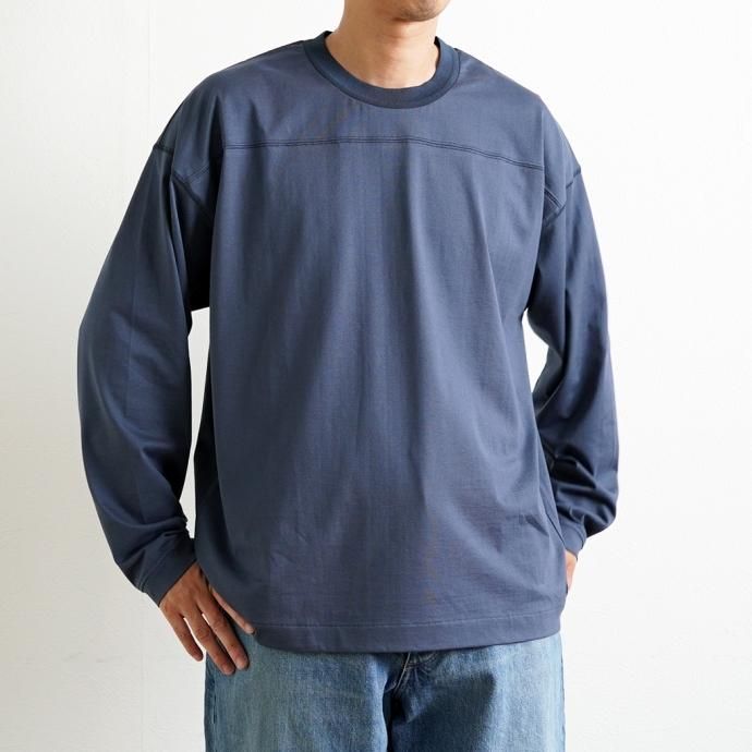 176463820 STILL BY HAND / CS06233 - BLACK NAVY ロングスリーブカットソー 02