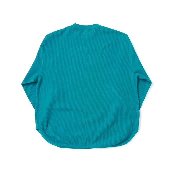 176533190 blurhms ROOTSTOCK / Rough&Smooth Thermal Baseball Tee - Emerald bROOTS23F17<img class='new_mark_img2' src='https://img.shop-pro.jp/img/new/icons47.gif' style='border:none;display:inline;margin:0px;padding:0px;width:auto;' /> 02