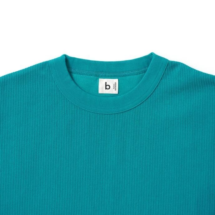 176533190 blurhms ROOTSTOCK / Rough&Smooth Thermal Baseball Tee - Emerald bROOTS23F17<img class='new_mark_img2' src='https://img.shop-pro.jp/img/new/icons47.gif' style='border:none;display:inline;margin:0px;padding:0px;width:auto;' /> 02
