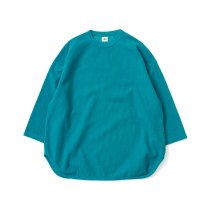 blurhms ROOTSTOCK / Rough&Smooth Thermal Baseball Tee - Emerald bROOTS23F17
