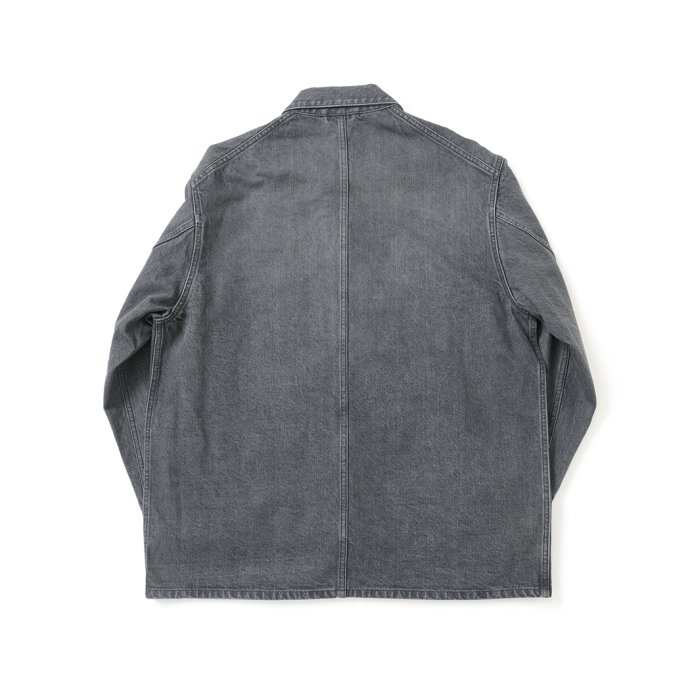 blurhms ROOTSTOCK / 13.5oz Selvage Denim Coverall - USED Black bROOTS23F5USD