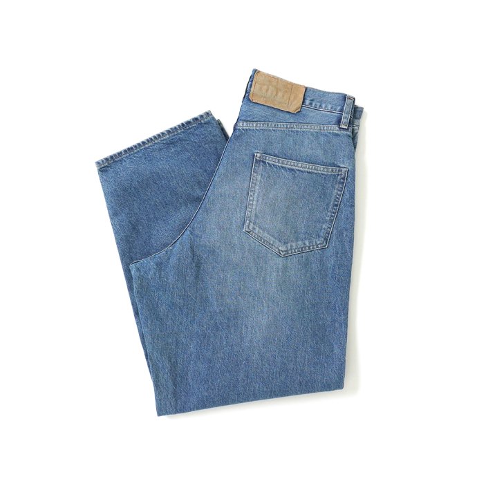 blurhms ROOTSTOCK / 13.5oz Selvage Denim Pants WIDE - USED Indigo