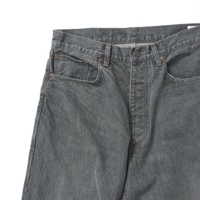176533949 blurhms ROOTSTOCK / 13.5oz Selvage Denim Pants WIDE - USED Black bROOTS23F7USD 02