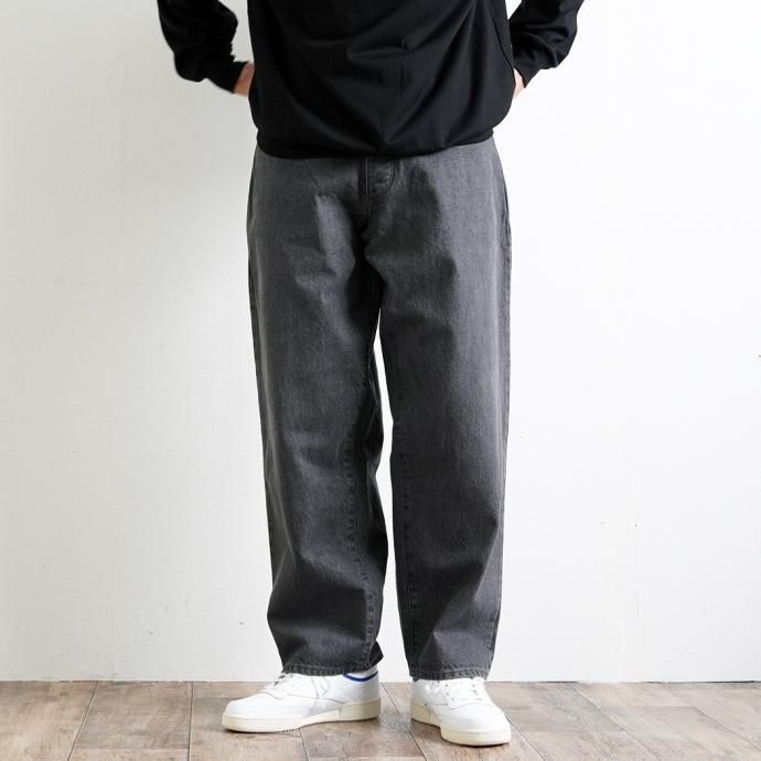 176533949 blurhms ROOTSTOCK / 13.5oz Selvage Denim Pants WIDE - USED Black bROOTS23F7USD 02