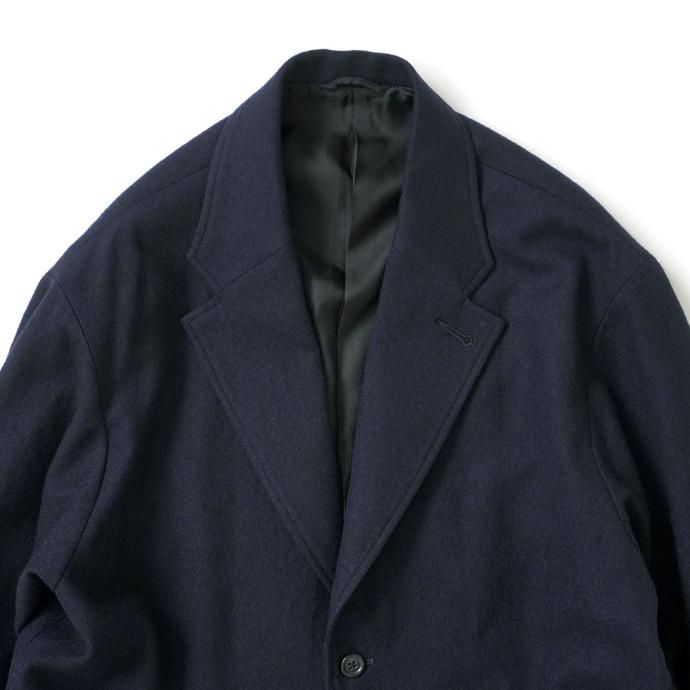 176534481 blurhms ROOTSTOCK / Washed Wool 2button Jacket - DarkNavy bROOTS23F34 02