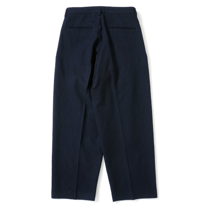 blurhms ROOTSTOCK / Washed Wool Slacks - DarkNavy bROOTS23F35