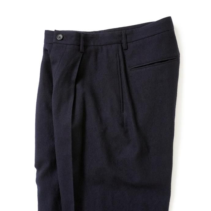 176535457 blurhms ROOTSTOCK / Washed Wool Slacks - DarkNavy bROOTS23F35 02