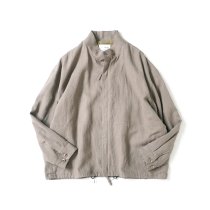 STILL BY HAND / BL03233 - TAUPE 起毛リネン ショートブルゾン<img class='new_mark_img2' src='https://img.shop-pro.jp/img/new/icons47.gif' style='border:none;display:inline;margin:0px;padding:0px;width:auto;' />