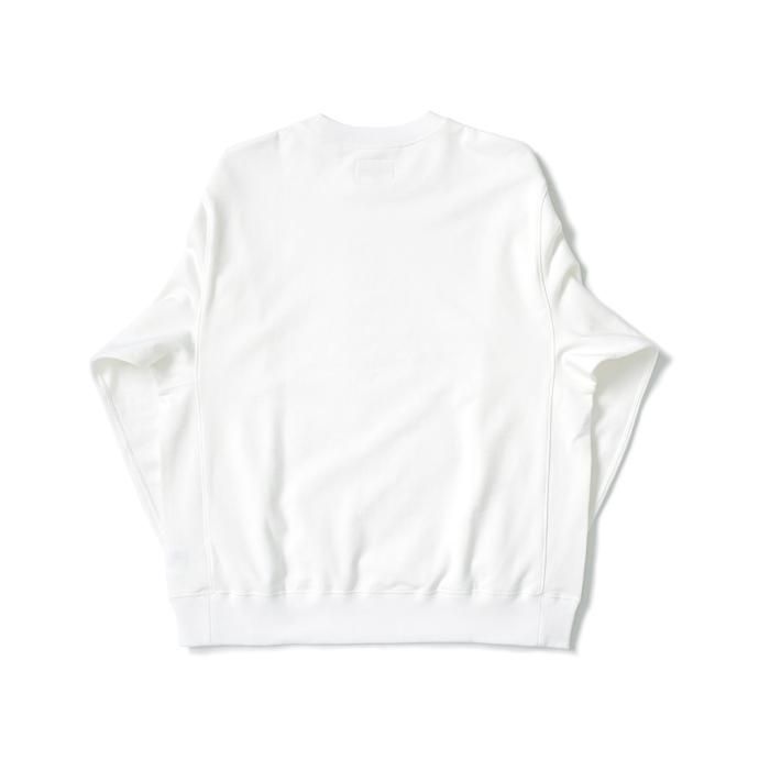 176883875 STILL BY HAND / CS08231 - OFF WHITE クルーネックスウェットシャツ 02