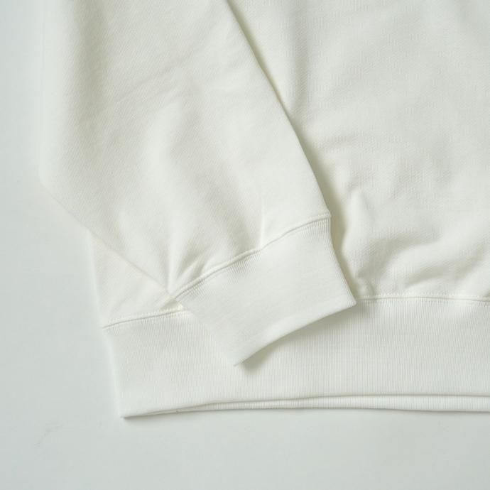 176883875 STILL BY HAND / CS08231 - OFF WHITE クルーネックスウェットシャツ 02