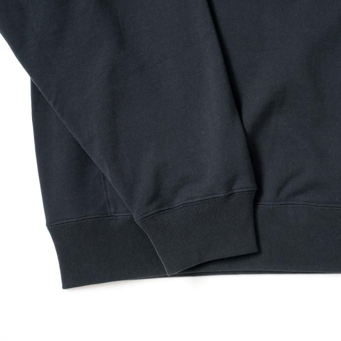 176884810 STILL BY HAND / CS08231 - BLACK NAVY クルーネックスウェットシャツ 02