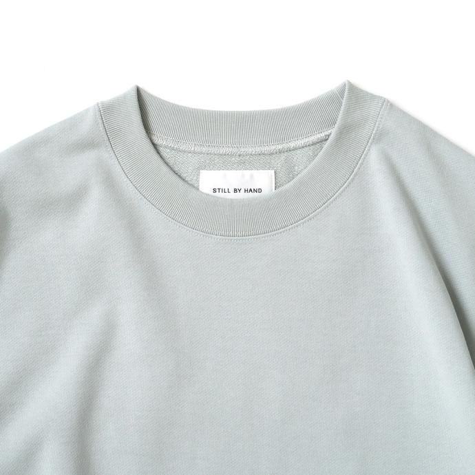 176884851 STILL BY HAND / CS08231 - MINT クルーネックスウェットシャツ 02
