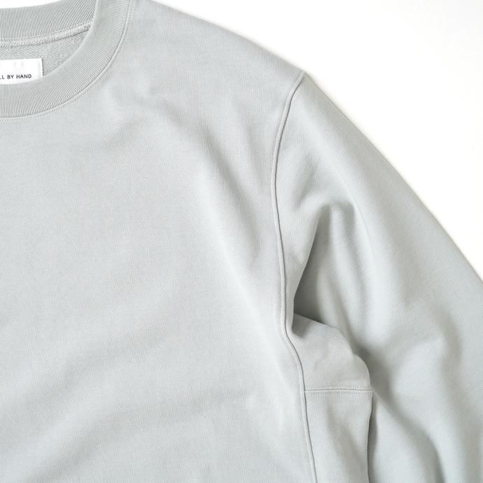 176884851 STILL BY HAND / CS08231 - MINT クルーネックスウェットシャツ 02