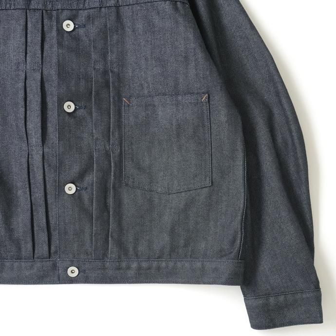 176885076 STILL BY HAND / DN03223 - NAVY デニムジャケット 02