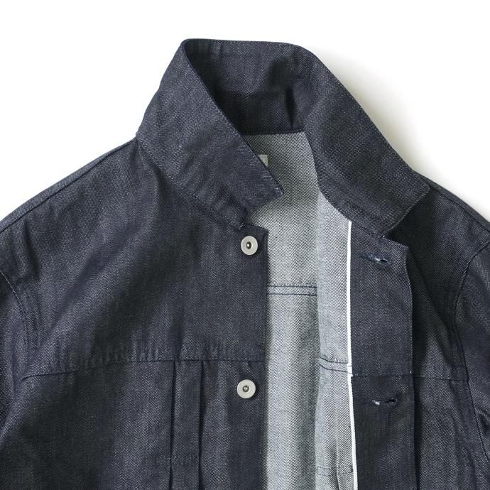 176885076 STILL BY HAND / DN03223 - NAVY デニムジャケット 02