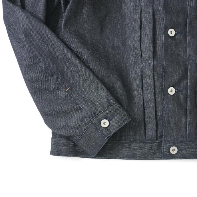 176885076 STILL BY HAND / DN03223 - NAVY デニムジャケット 02