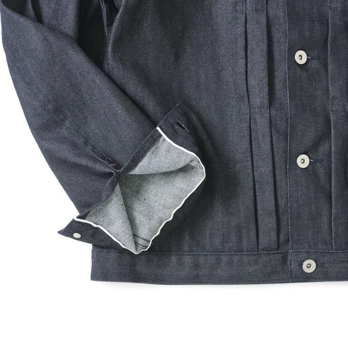 176885076 STILL BY HAND / DN03223 - NAVY デニムジャケット 02