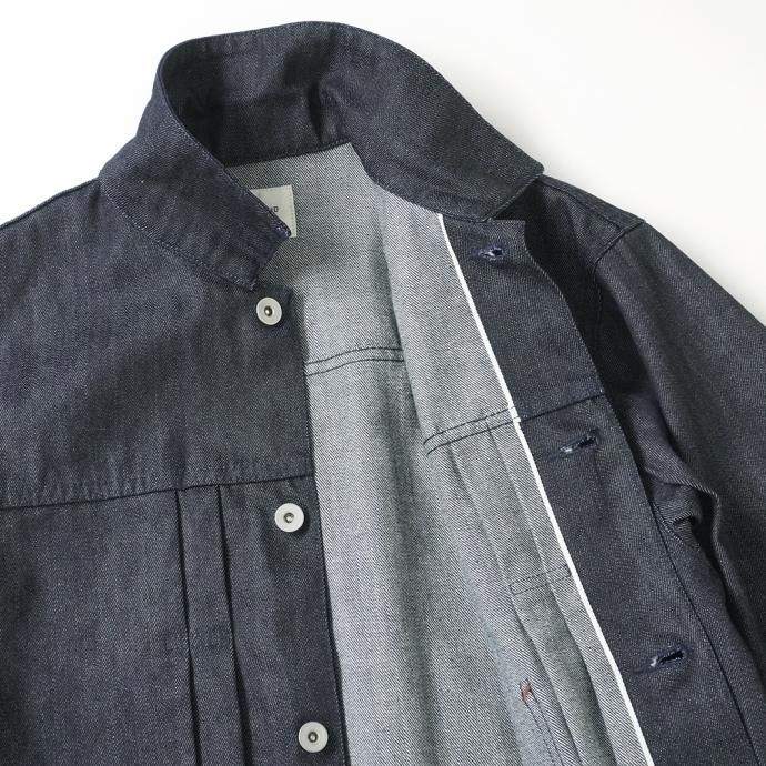 176885076 STILL BY HAND / DN03223 - NAVY デニムジャケット 02