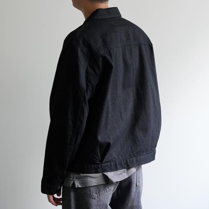 176885076 STILL BY HAND / DN03223 - NAVY デニムジャケット 02