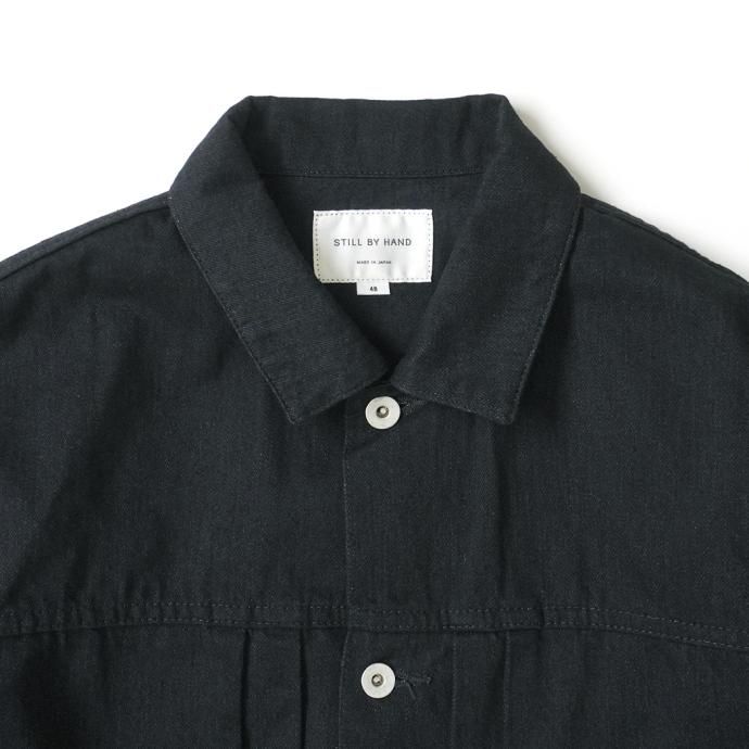 176885176 STILL BY HAND / DN02233 - BLACK デニムジャケット 02