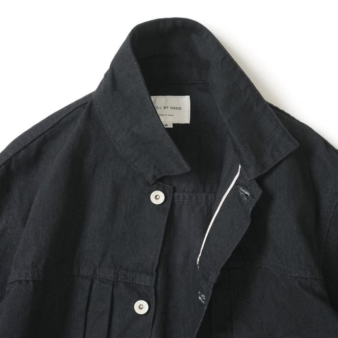 176885176 STILL BY HAND / DN02233 - BLACK デニムジャケット 02