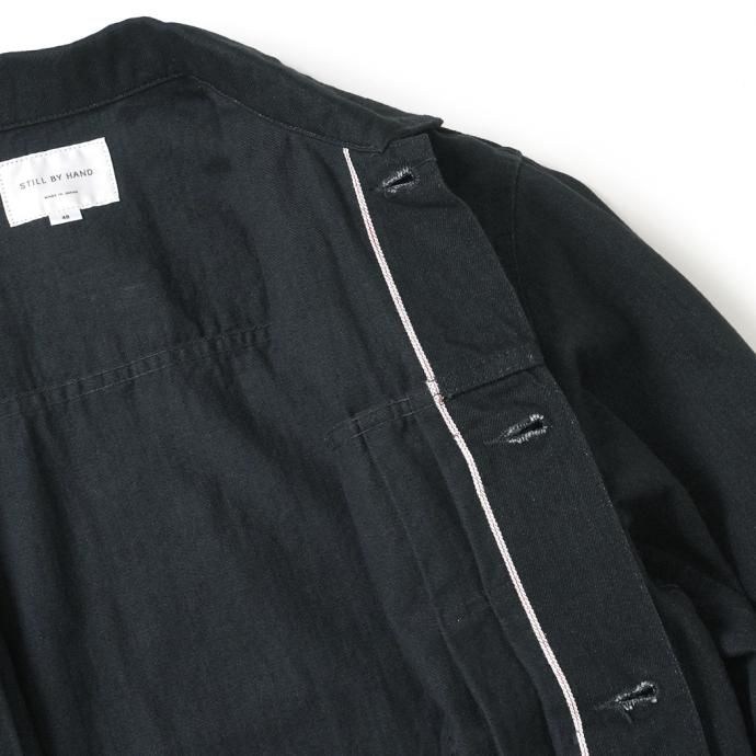 176885176 STILL BY HAND / DN02233 - BLACK デニムジャケット 02