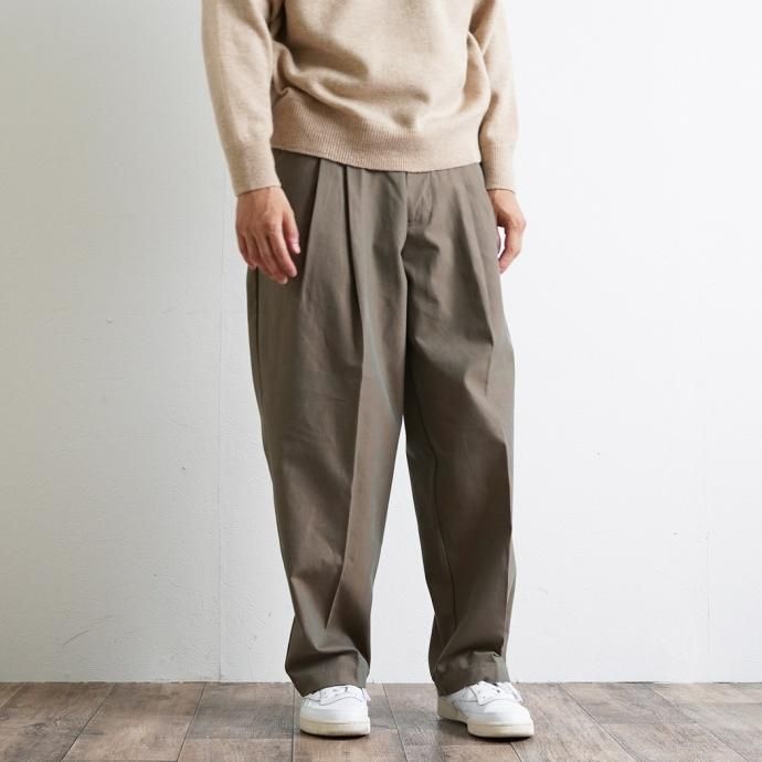 177049744 STILL BY HAND / PT04233 - OLIVE ǥץå 󥿡ץ쥹ѥ 02