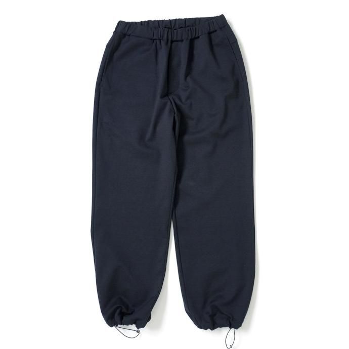 177050175 STILL BY HAND / CS04233 - DARK NAVY ウール混ジャージーパンツ 01