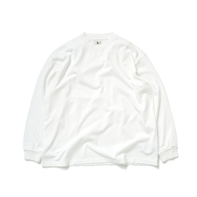 177145267 blurhms ROOTSTOCK / Classic Tee L/S - White bROOTS23F13 01