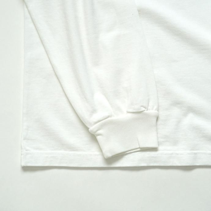 177145267 blurhms ROOTSTOCK / Classic Tee L/S - White bROOTS23F13 02