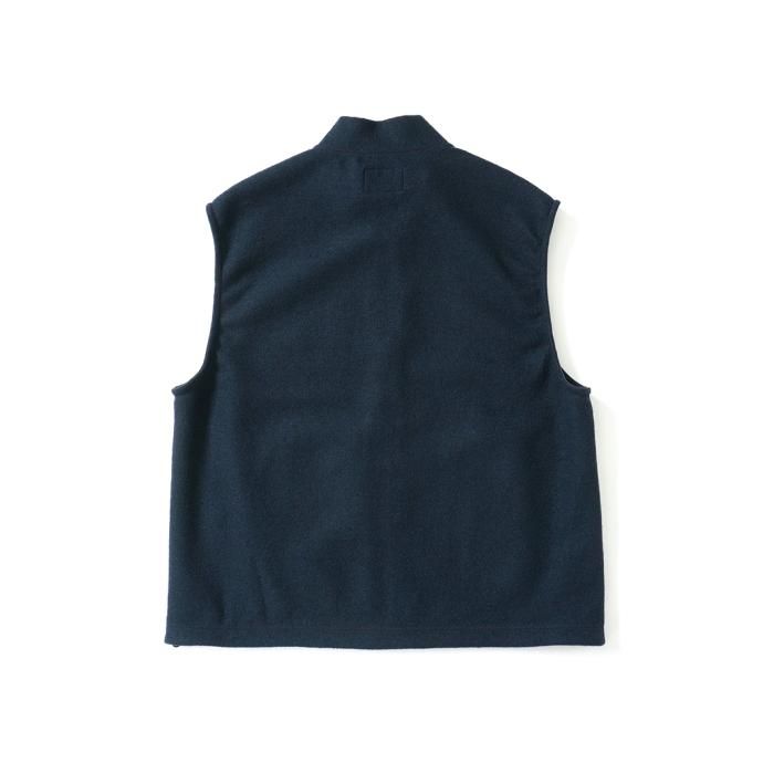 177147333 STILL BY HAND / VE02233 - NAVY ウール混ベスト 02