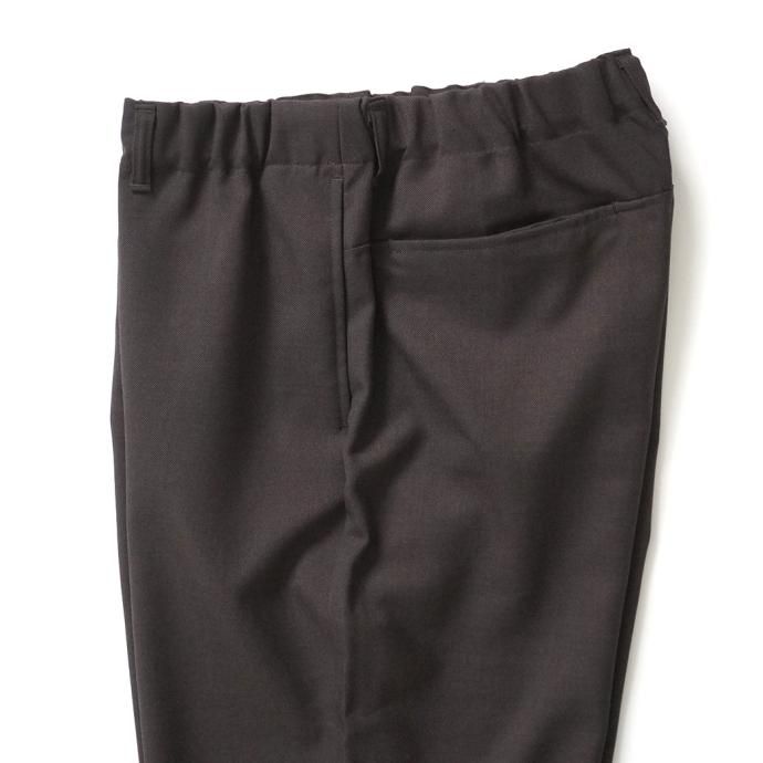 177147585 STILL BY HAND / PT05233 - DARK BROWN ウール/ポリエステル イージーパンツ<img class='new_mark_img2' src='https://img.shop-pro.jp/img/new/icons47.gif' style='border:none;display:inline;margin:0px;padding:0px;width:auto;' /> 02