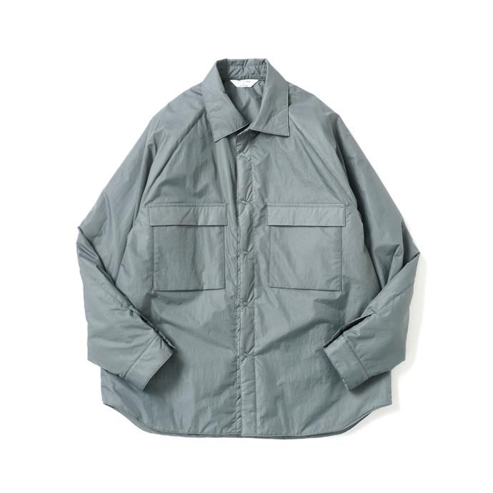177147675 STILL BY HAND / BL02233 - SLATE BLUE マイクロリップストップナイロン シンサレート パデッドシャツ<img class='new_mark_img2' src='https://img.shop-pro.jp/img/new/icons47.gif' style='border:none;display:inline;margin:0px;padding:0px;width:auto;' /> 01