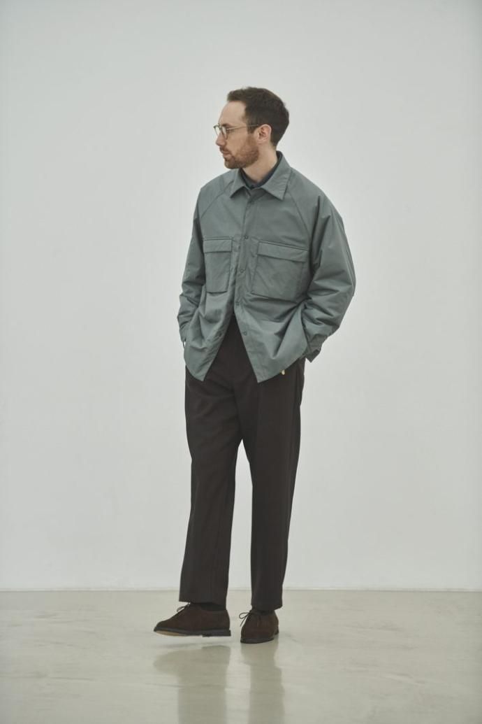 177147675 STILL BY HAND / BL02233 - SLATE BLUE マイクロリップストップナイロン シンサレート パデッドシャツ<img class='new_mark_img2' src='https://img.shop-pro.jp/img/new/icons47.gif' style='border:none;display:inline;margin:0px;padding:0px;width:auto;' /> 02