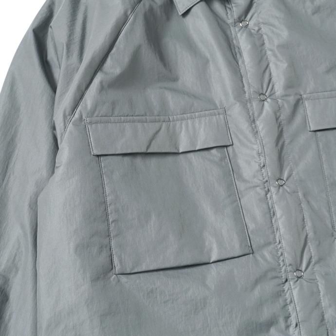 177147675 STILL BY HAND / BL02233 - SLATE BLUE マイクロリップストップナイロン シンサレート パデッドシャツ<img class='new_mark_img2' src='https://img.shop-pro.jp/img/new/icons47.gif' style='border:none;display:inline;margin:0px;padding:0px;width:auto;' /> 02