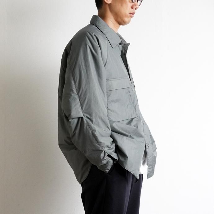 177147675 STILL BY HAND / BL02233 - SLATE BLUE マイクロリップストップナイロン シンサレート パデッドシャツ<img class='new_mark_img2' src='https://img.shop-pro.jp/img/new/icons47.gif' style='border:none;display:inline;margin:0px;padding:0px;width:auto;' /> 02