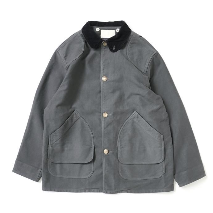 177226335 INNAT / HUNTING COAT - Charcoal ハンティングコート チャコール INNAT04-J01 01