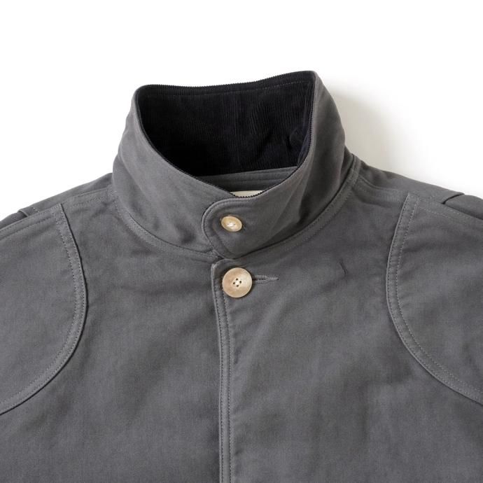177226335 INNAT / HUNTING COAT - Charcoal ハンティングコート チャコール INNAT04-J01 02