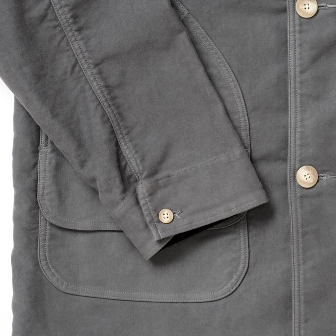 177226335 INNAT / HUNTING COAT - Charcoal ハンティングコート チャコール INNAT04-J01 02