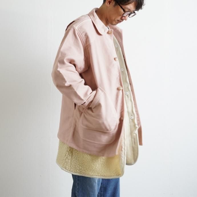 177239457 INNAT / BOA FLEECE LINER VEST - Natural ボアフリース ライナーベスト ナチュラル INNAT04-V01 02