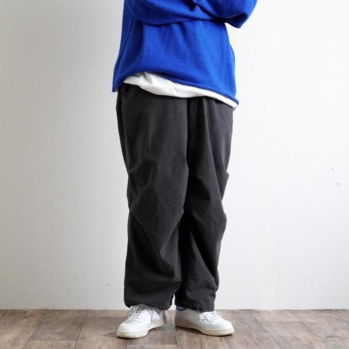 177242971 INNAT / EASY OVER PANTS (P) - Charcoal イージーオーバーパンツ チャコール INNAT04-P03 02