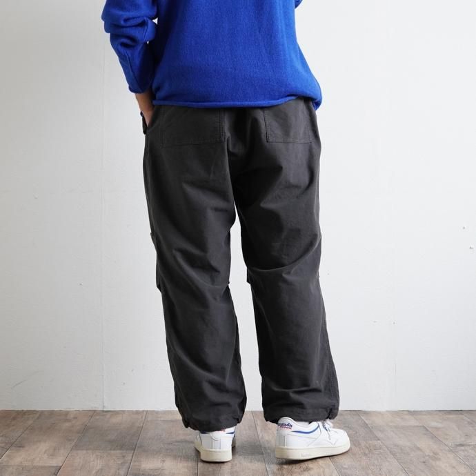 177242971 INNAT / EASY OVER PANTS (P) - Charcoal イージーオーバーパンツ チャコール INNAT04-P03 02
