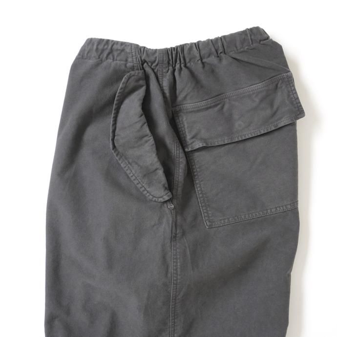 177242971 INNAT / EASY OVER PANTS (P) - Charcoal イージーオーバーパンツ チャコール INNAT04-P03 02