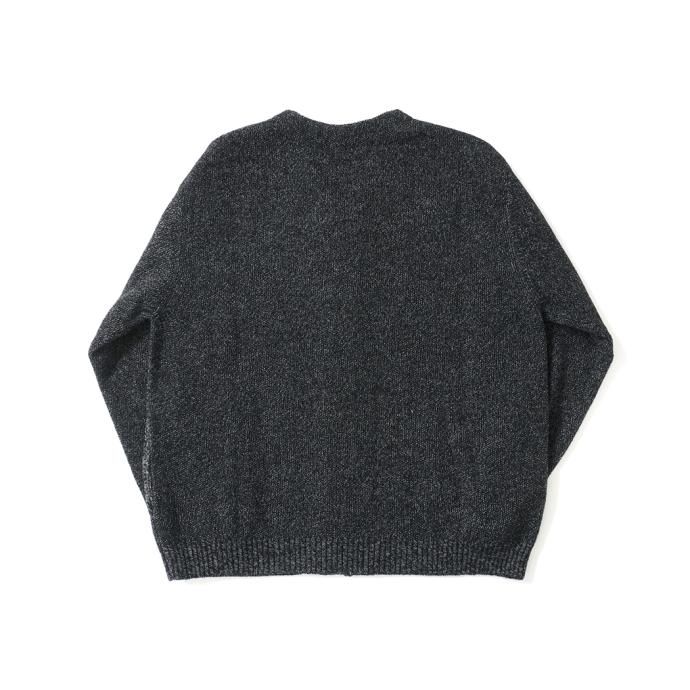 177320609 STILL BY HAND / KN03233 - INK BLACK ミックスニット ジップブルゾン<img class='new_mark_img2' src='https://img.shop-pro.jp/img/new/icons47.gif' style='border:none;display:inline;margin:0px;padding:0px;width:auto;' /> 02
