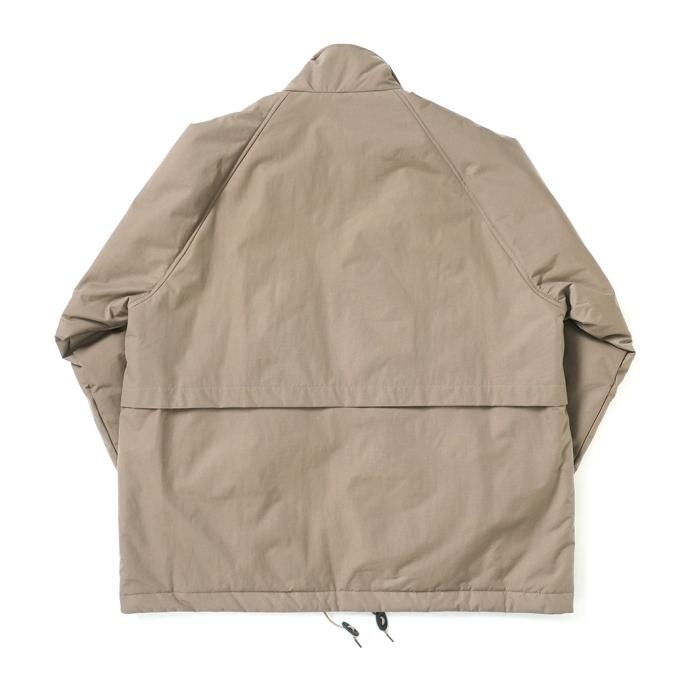 177320710 STILL BY HAND / CO02233 - CAMEL シンサレートパデッド ナイロンハーフコート 02